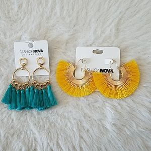 New Fashion Nova Earrings